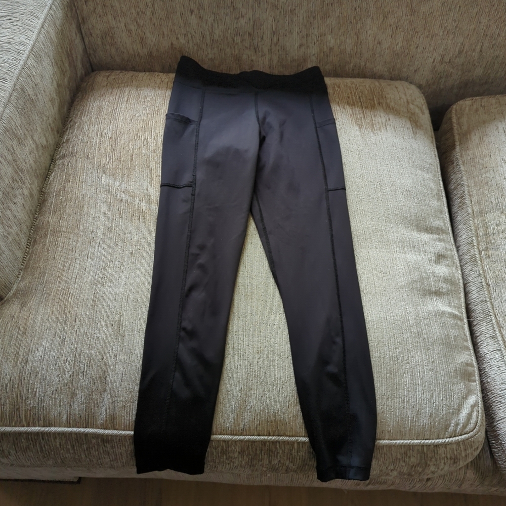 Aeropostale Black Leggings Sleek Full-Length